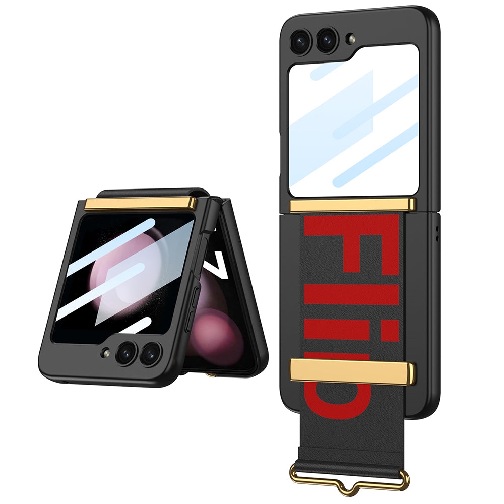 Ultra-thin Frosted Wristband Folding Screen For Samsung Galaxy Z Flip5