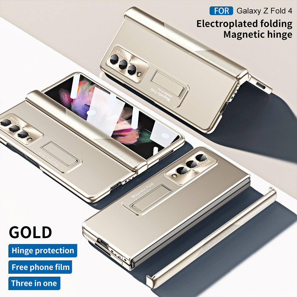 Magnetic Hinge Folding Case For Samsung Galaxy Z Fold3/4