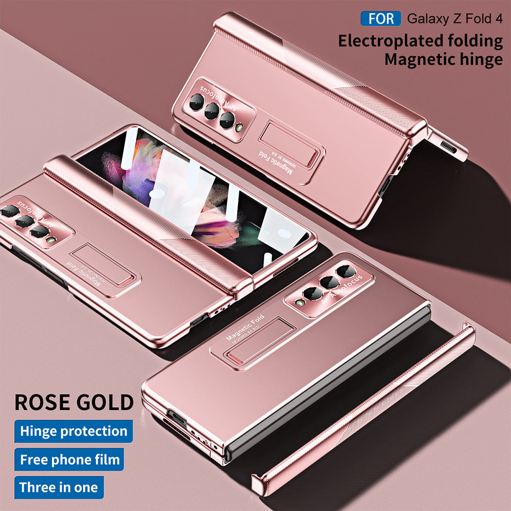 Magnetic Hinge Folding Case For Samsung Galaxy Z Fold3/4