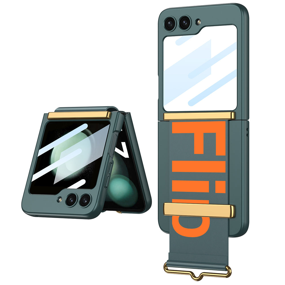 Ultra-thin Frosted Wristband Folding Screen For Samsung Galaxy Z Flip5
