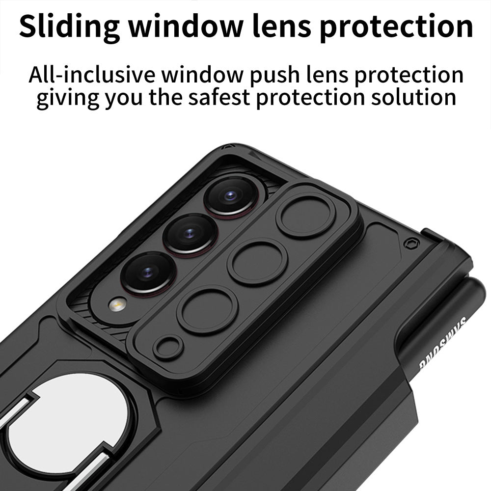 Magnetic Bracket Armor Cover For Samsung Galaxy Z Fold3
