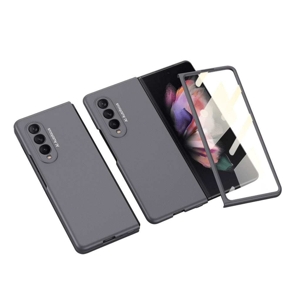 Ultra thin Anti-drop Screen Tempered Glass Film Case for Galaxy Z Fold3