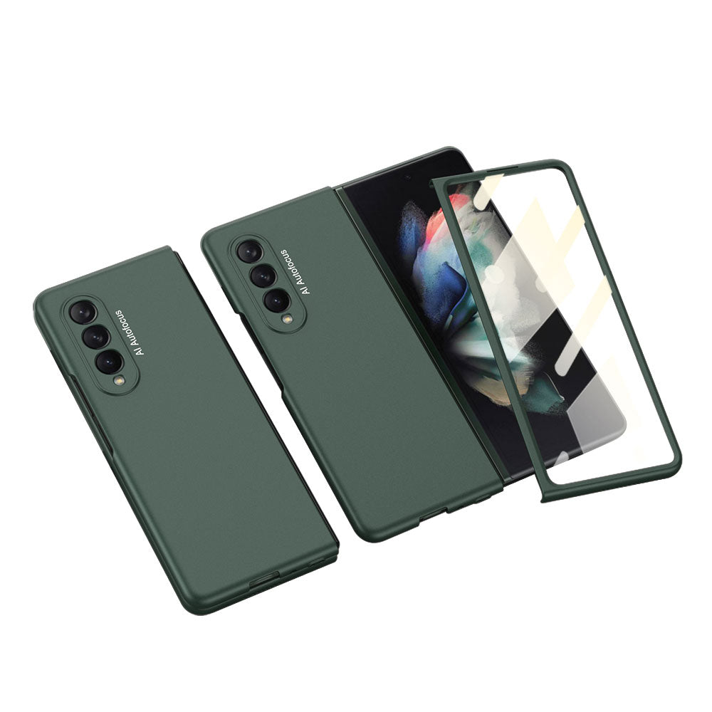 Ultra thin Anti-drop Screen Tempered Glass Film Case for Galaxy Z Fold3
