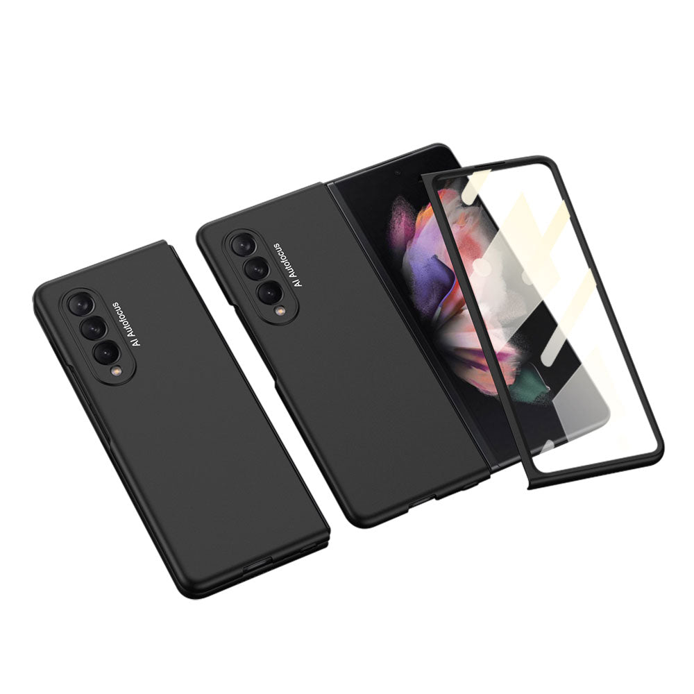Ultra thin Anti-drop Screen Tempered Glass Film Case for Galaxy Z Fold3