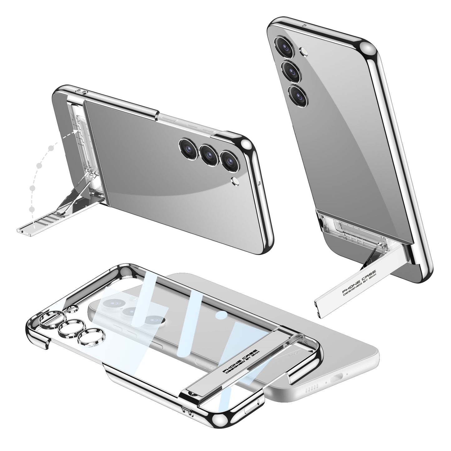 High Quality Electroplated Holder Case for Samsung Galaxy S23