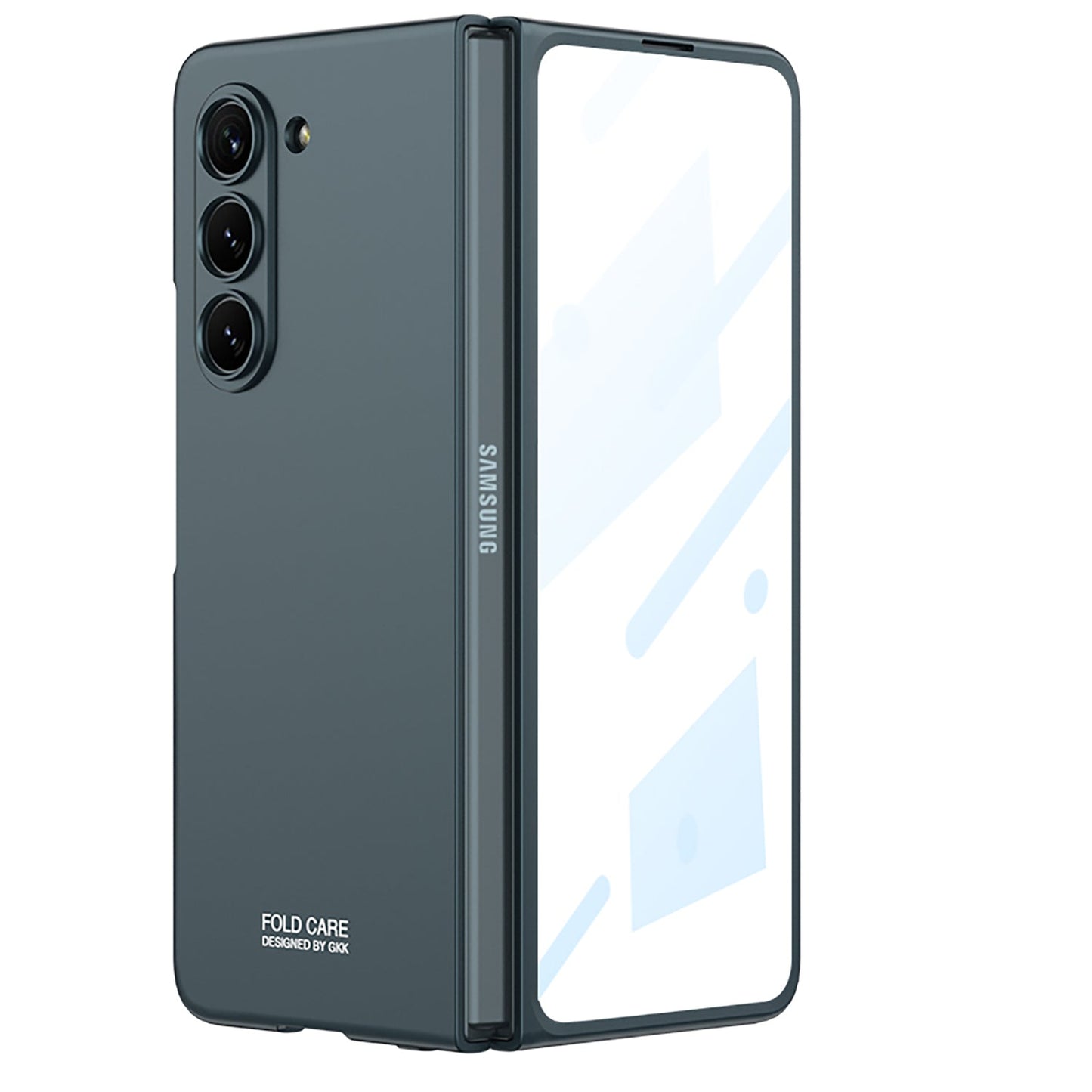 Frosted Ultra-thin Tempered Film Integration Case for Galaxy Z Fold5