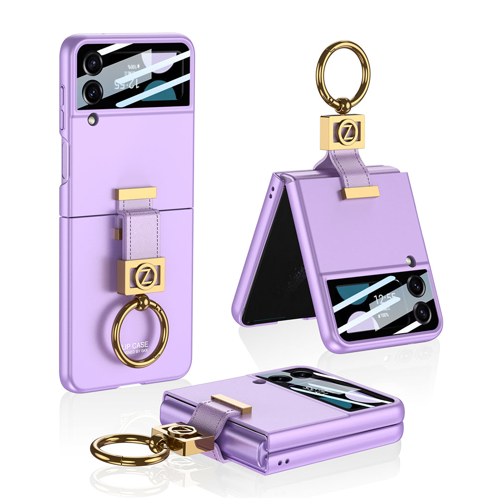 Ultra-thin Z Ring Bracket Exclusive Case for Samsung Galaxy Z Flip 3/4/5