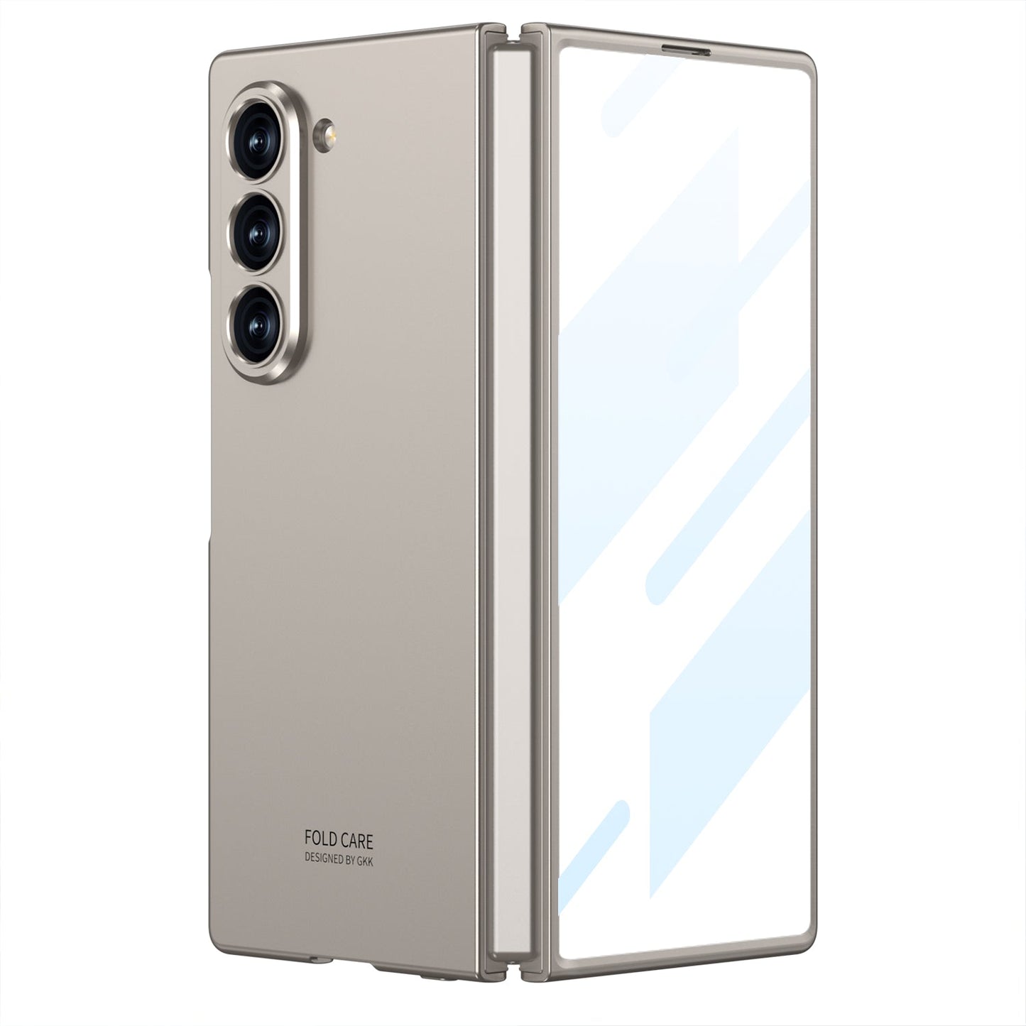 Frosted Ultra-thin Tempered Film Integration Case for Galaxy Z Fold5