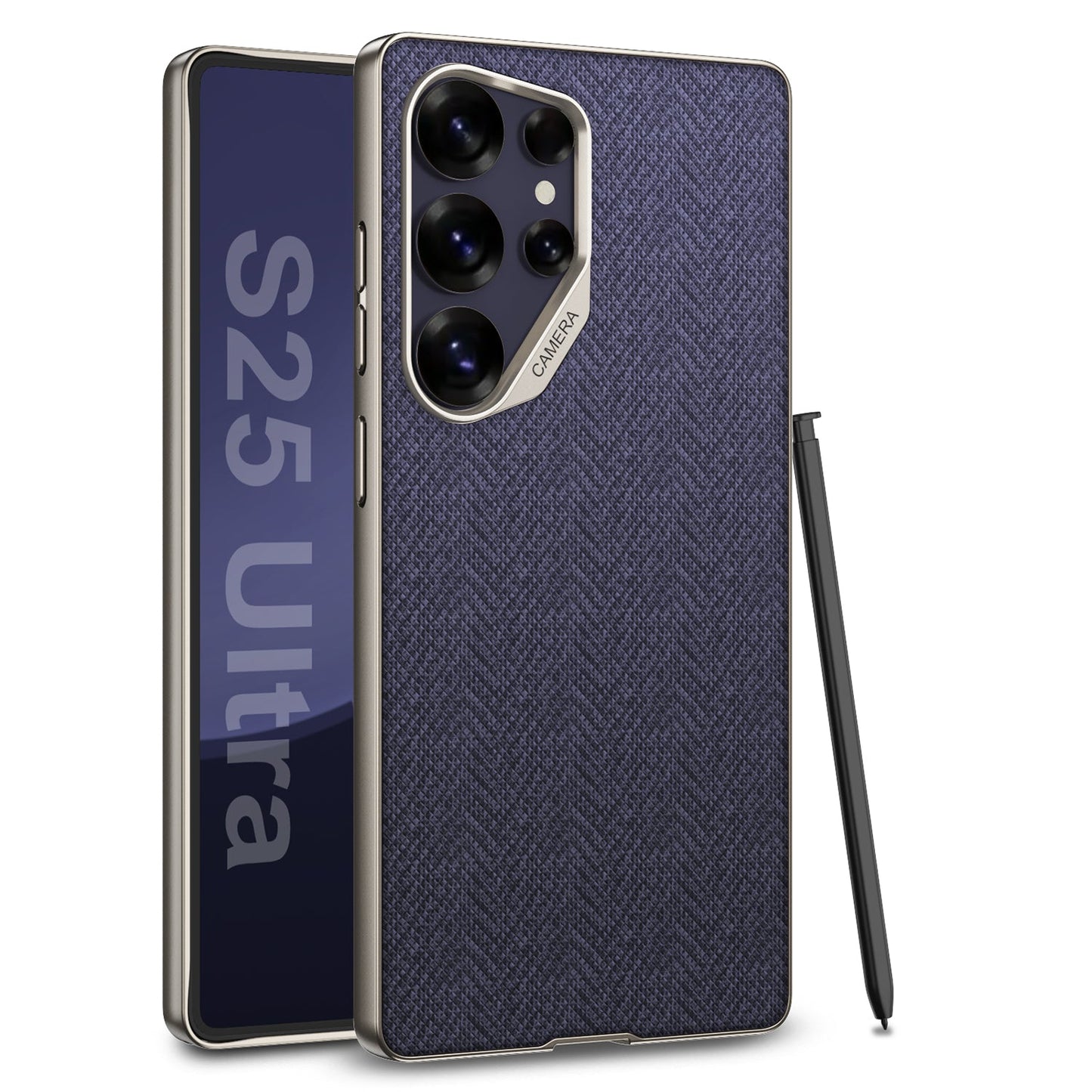 Eco-friendly Leather Case for Galaxy S23 Ultra