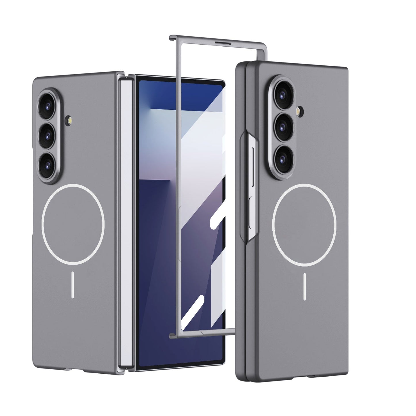 Magnetic Magsafe Tempered Glass Integrated Case for Galaxy Z Fold7