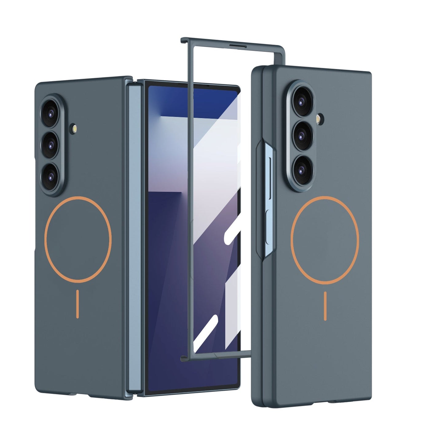Magnetic Magsafe Tempered Glass Integrated Case for Galaxy Z Fold7
