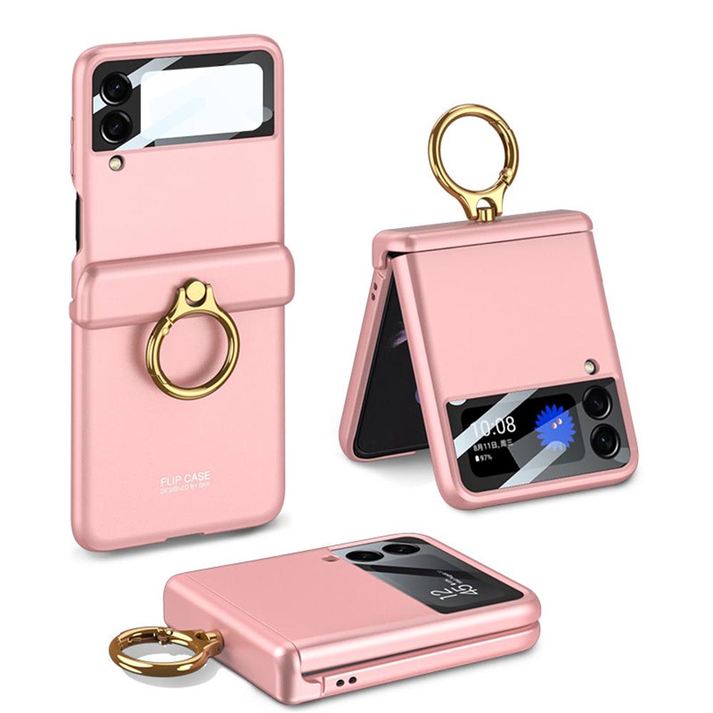 Magnetic Hinge Ring Bracket Case for Samsung Galaxy Z Flip 3/4/5