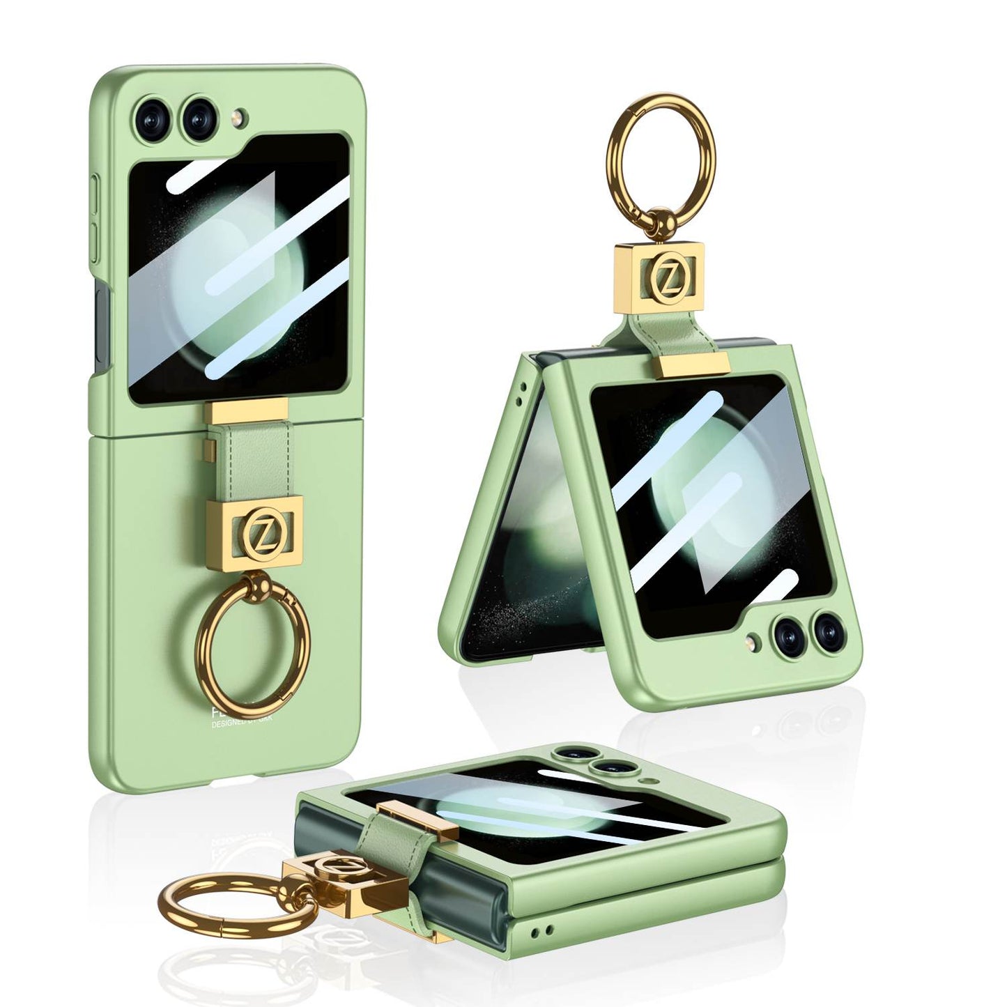 Ultra-thin Z Ring Bracket Exclusive Case for Samsung Galaxy Z Flip 3/4/5