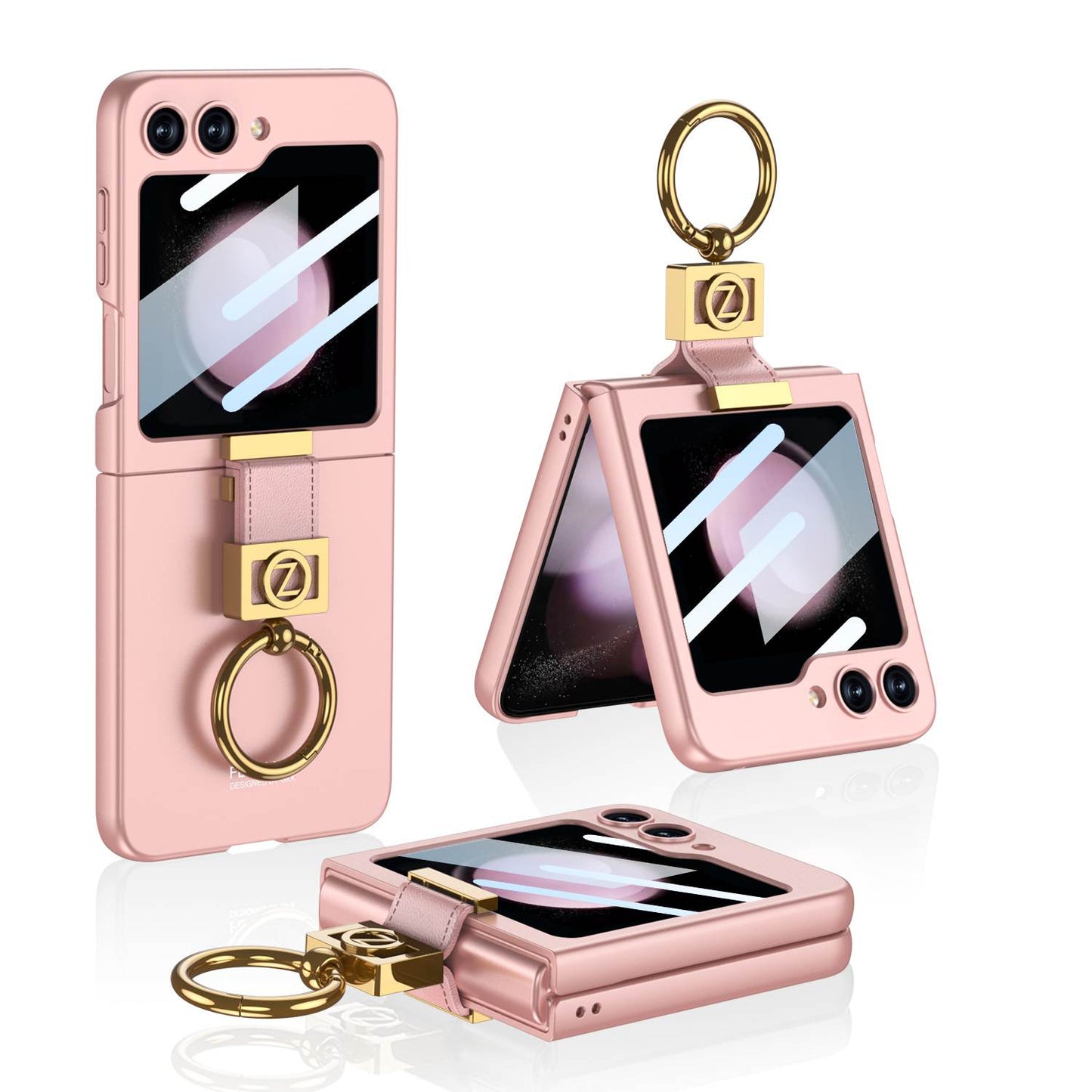 Ultra-thin Z Ring Bracket Exclusive Case for Samsung Galaxy Z Flip 3/4/5