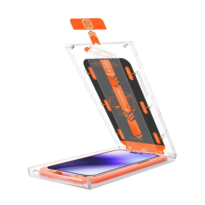 EASY-INSTALLED Ceramic HD/Privacy Transparent Screen Protector For iPhone