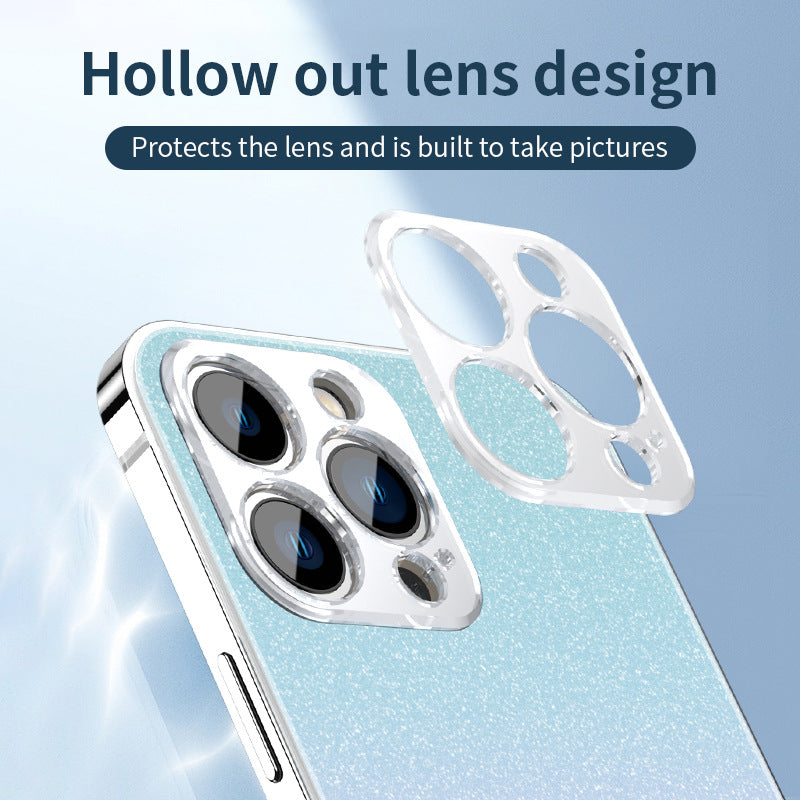 Metal Aluminum Alloy Case With Glitter For iPhone 13/14 Series - imhave