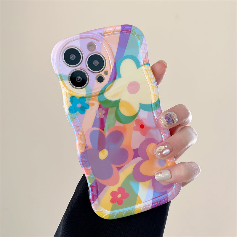 New Dopamine Graffiti Flower iPhone Case - imhave