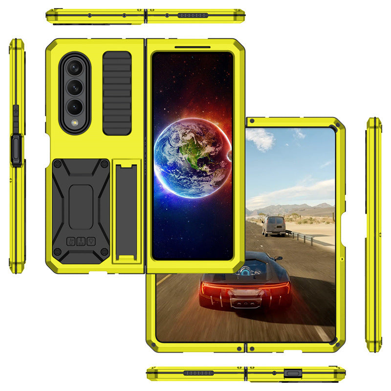 Metal Aluminum Alloy Shock Proof Military Grade Protection Case For Galaxy Z Fold4 - imhave