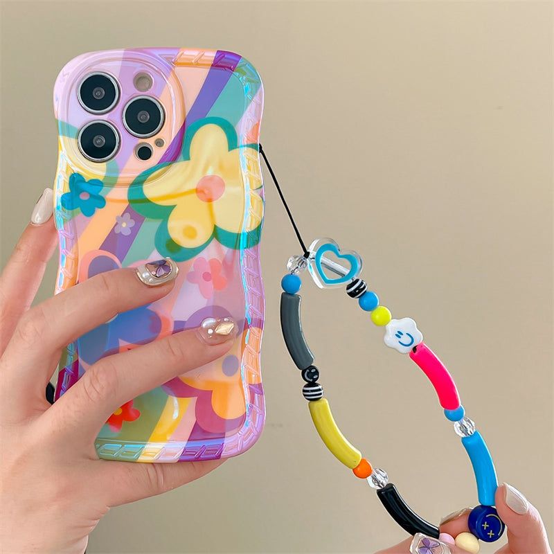 New Dopamine Graffiti Flower iPhone Case - imhave
