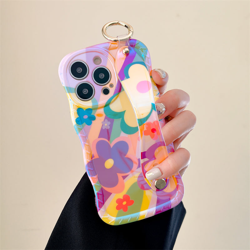 New Dopamine Graffiti Flower iPhone Case - imhave