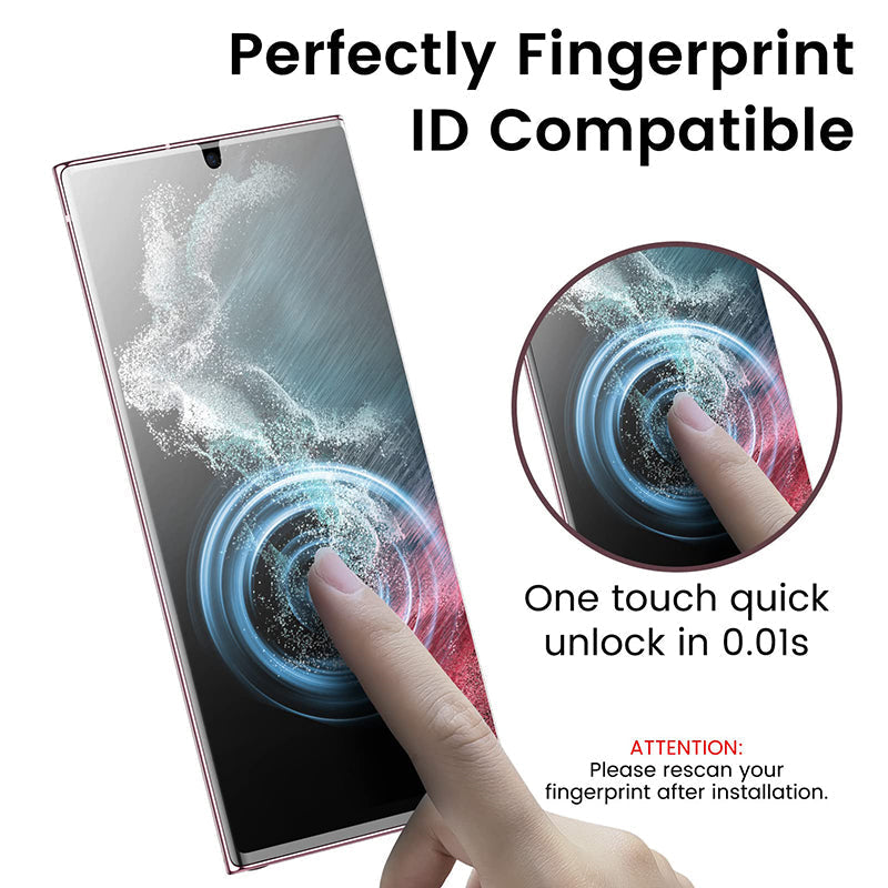 Ceramic HD/Privacy Transparent Screen Protector For Samsung Galaxy S23 S22 S21 Ultra/Plus