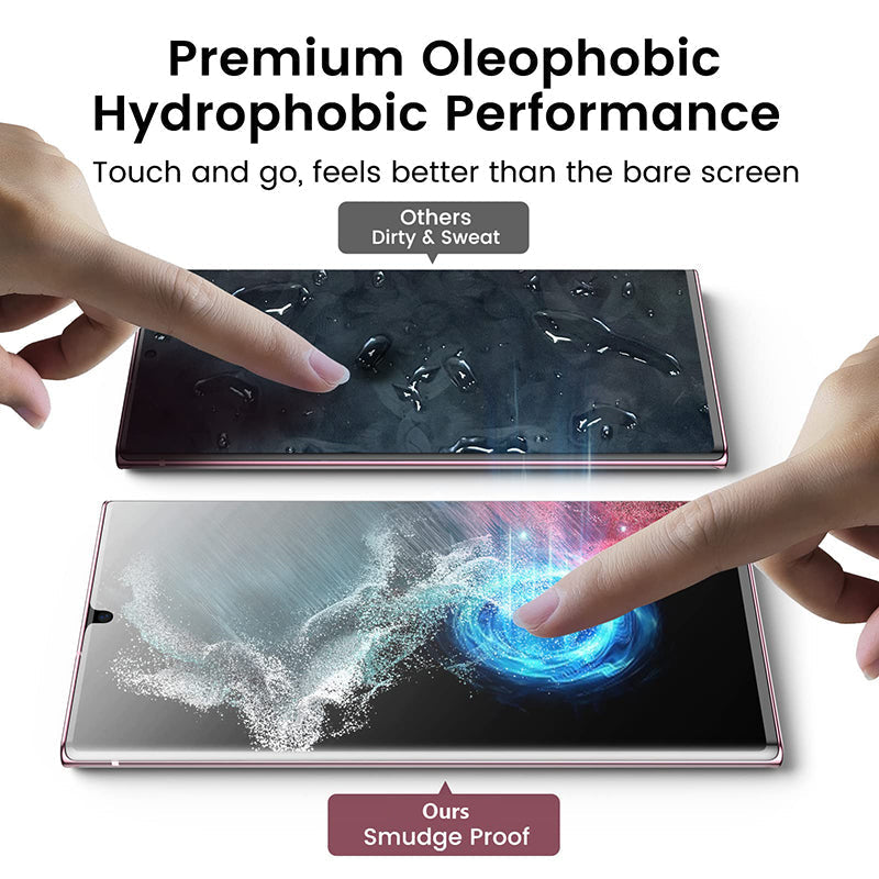 Ceramic HD/Privacy Transparent Screen Protector For Samsung Galaxy S23 S22 S21 Ultra/Plus