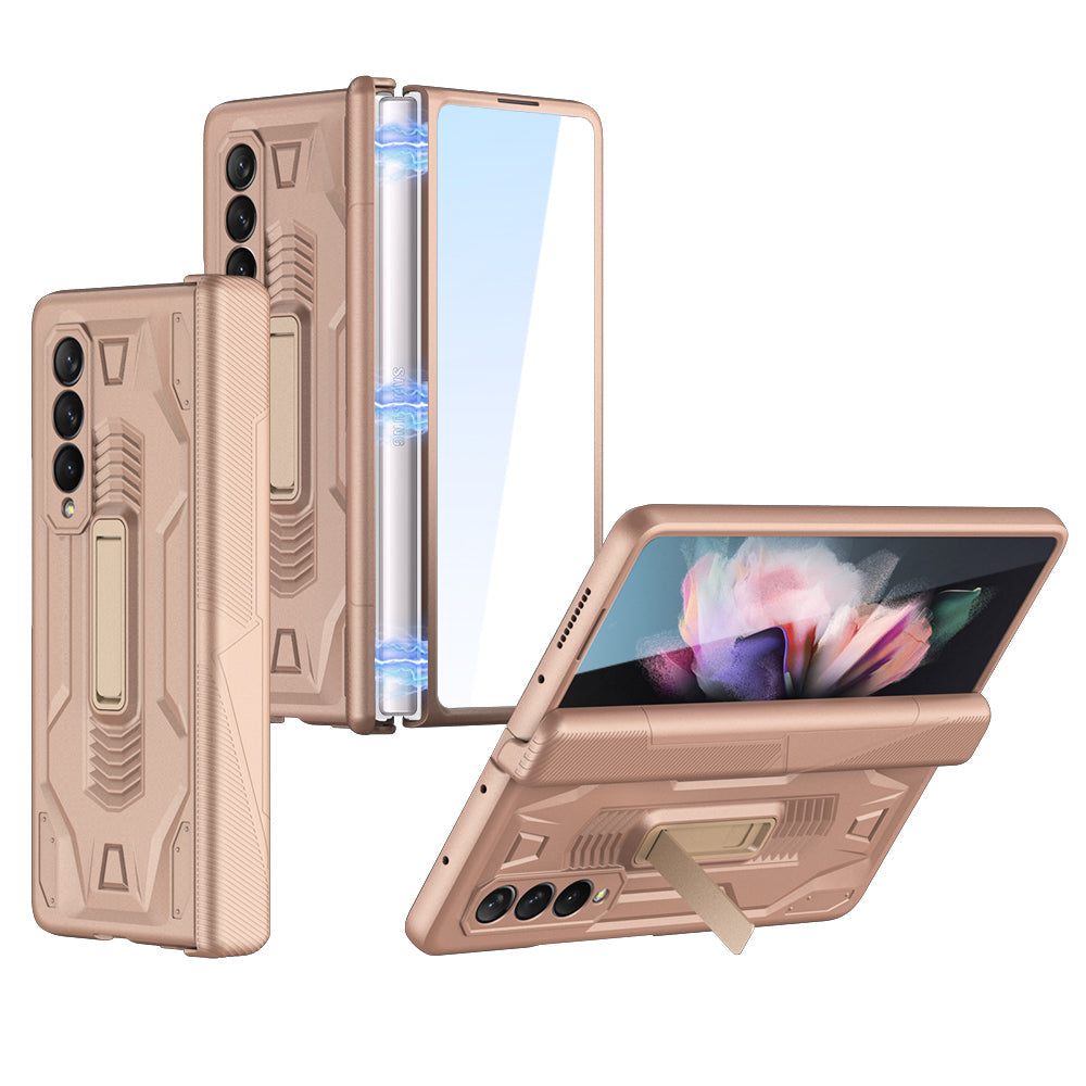 Magnetic Hinge Armor Bracket Screen Protector Cover for Samsung Galaxy Z Fold3