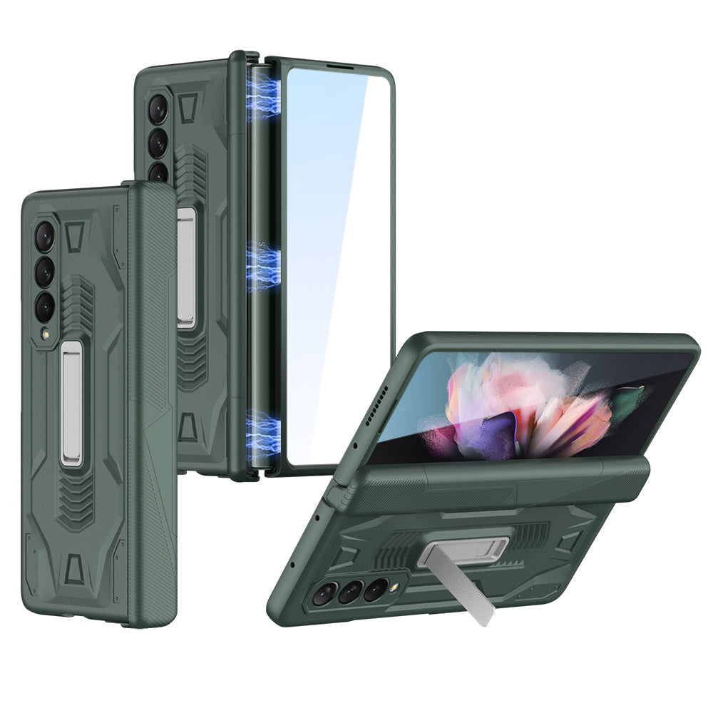 Magnetic Hinge Armor Bracket Screen Protector Cover for Samsung Galaxy Z Fold3