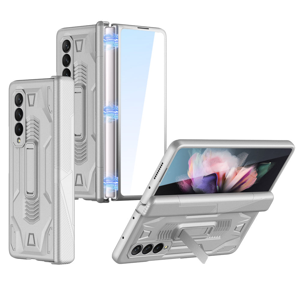 Magnetic Hinge Armor Bracket Screen Protector Cover for Samsung Galaxy Z Fold3