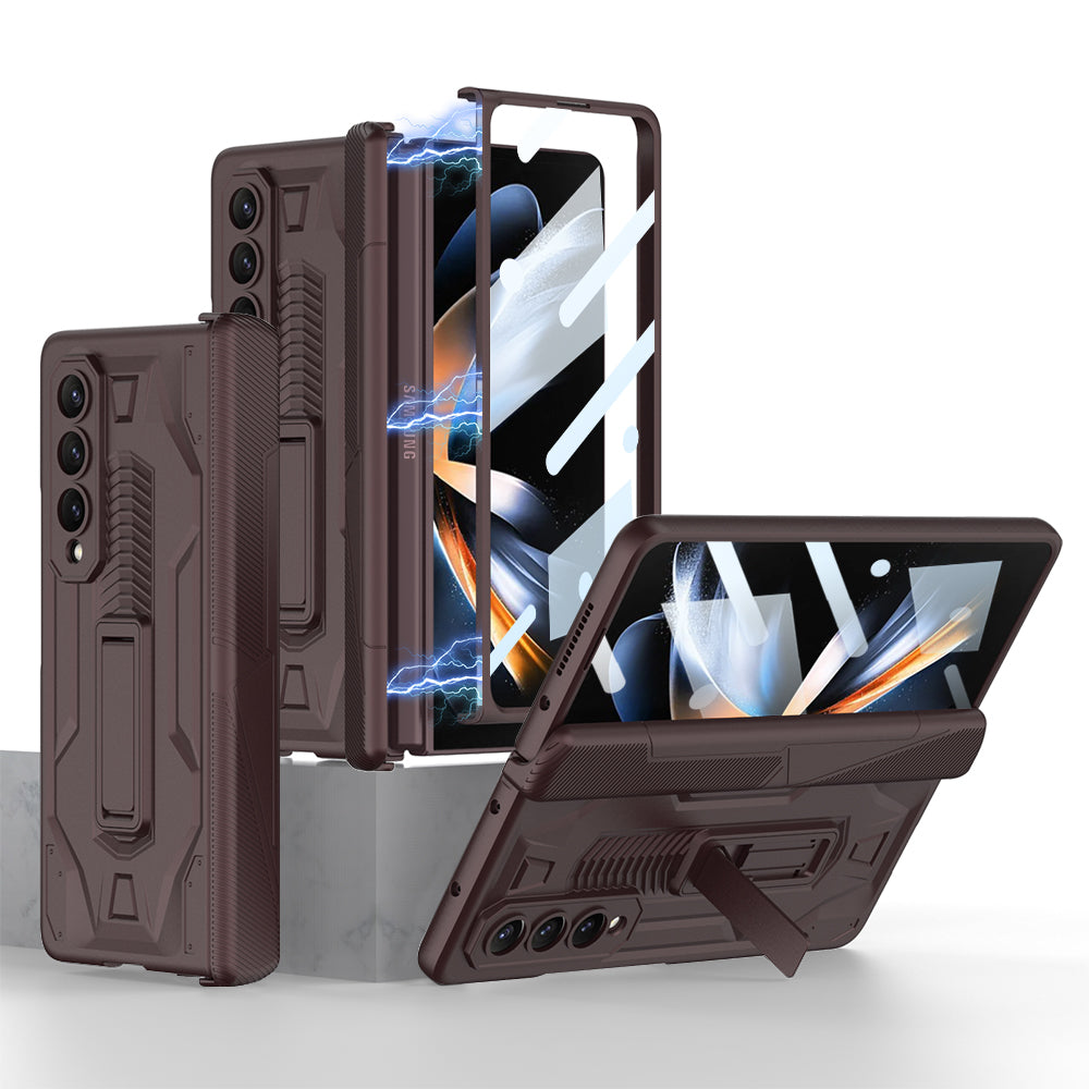 Magnetic Hinge Armor Bracket Screen Protector Cover for Samsung Galaxy Z Fold4