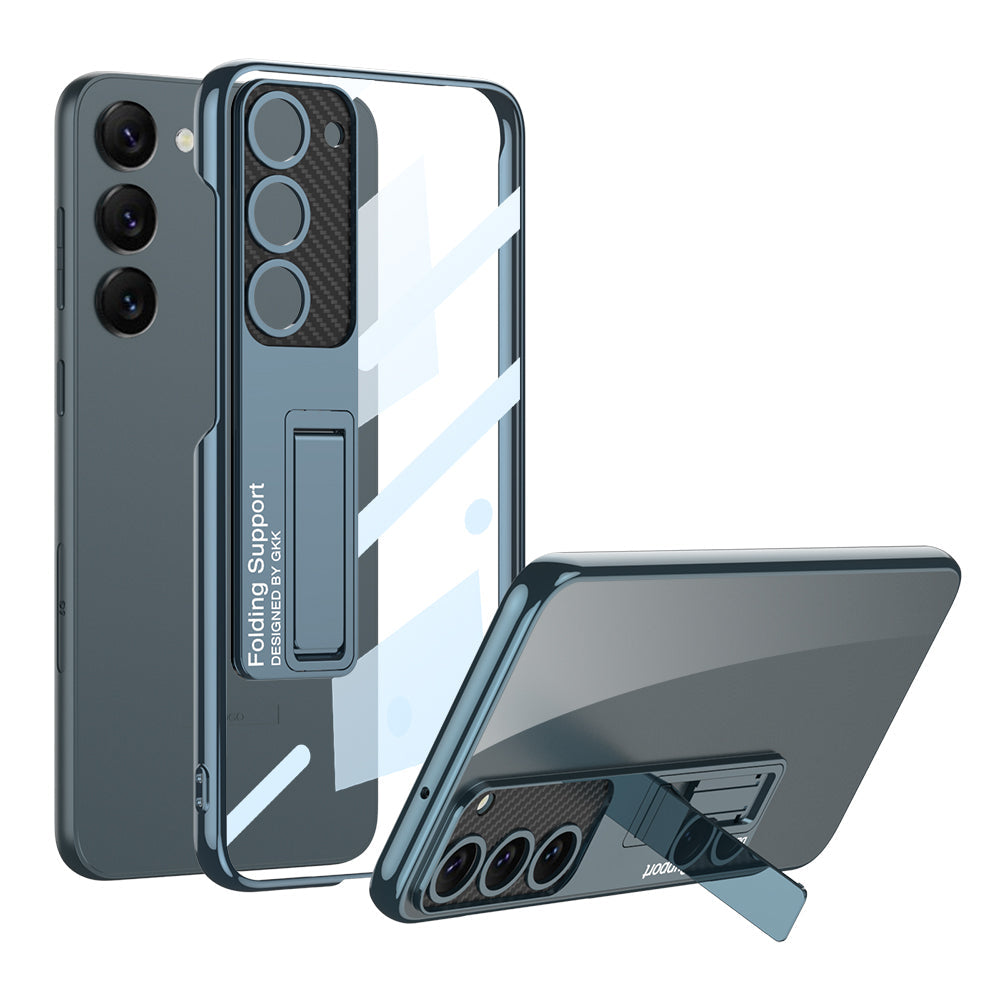 3 Level Adjustable Holder Plating Case for Samsung Galaxy S23 Plus - imhave
