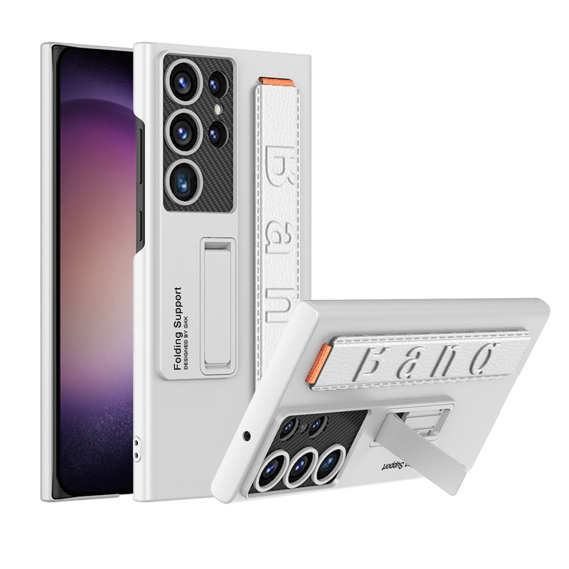 Magnetic Adjustable Bracket Luxury Wristband Holder Phone Case For Samsung Galaxy S23 S22 Ultra Plus - imhave