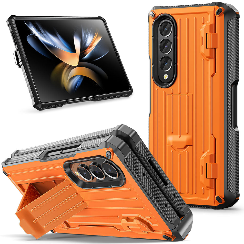 Rugged Mecha Luggage Case for Galaxy Z Fold4 / Fold3 - imhave