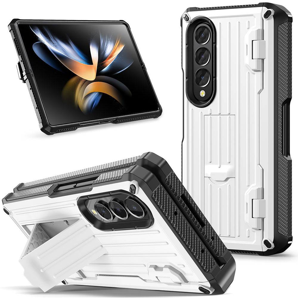 Rugged Mecha Luggage Case for Galaxy Z Fold4 / Fold3 - imhave