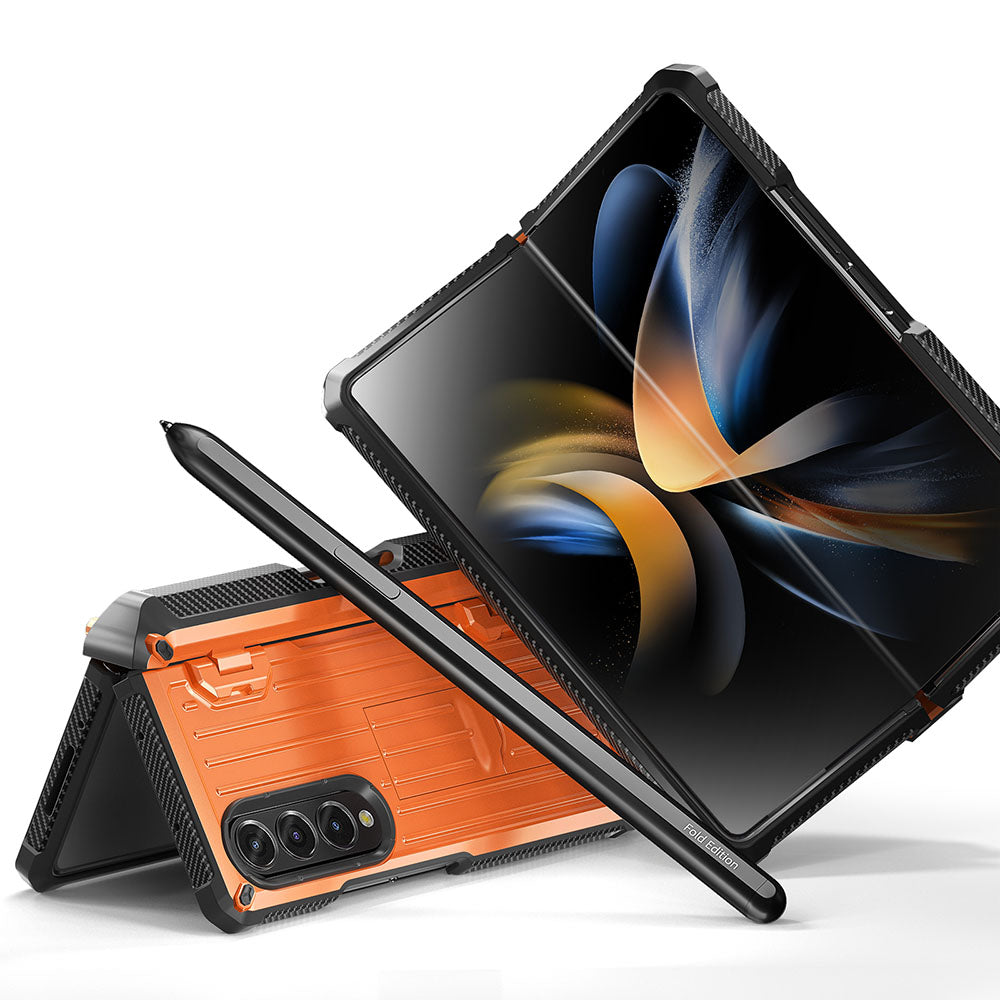 Rugged Mecha Luggage Case for Galaxy Z Fold4 / Fold3 - imhave