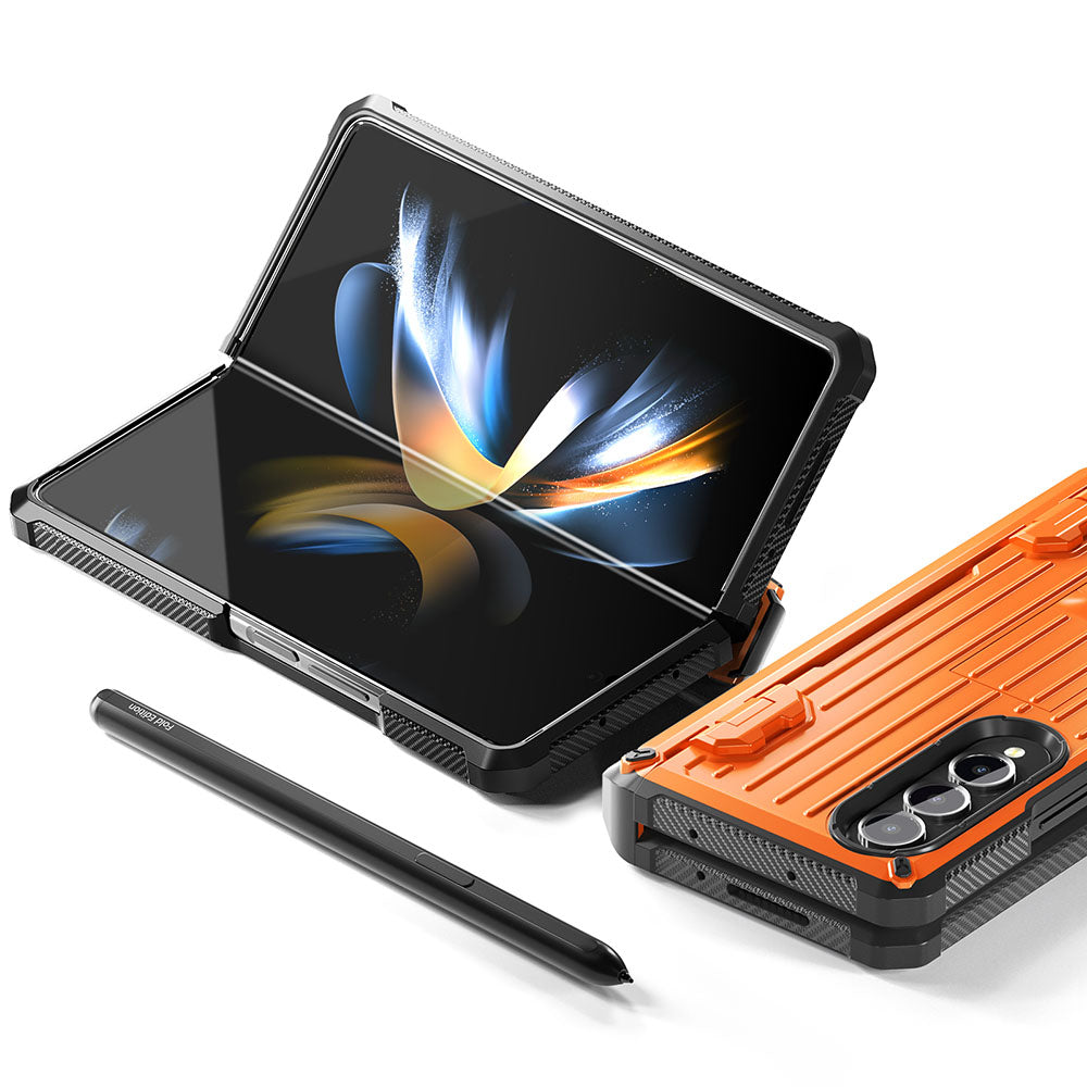 Rugged Mecha Luggage Case for Galaxy Z Fold4 / Fold3 - imhave