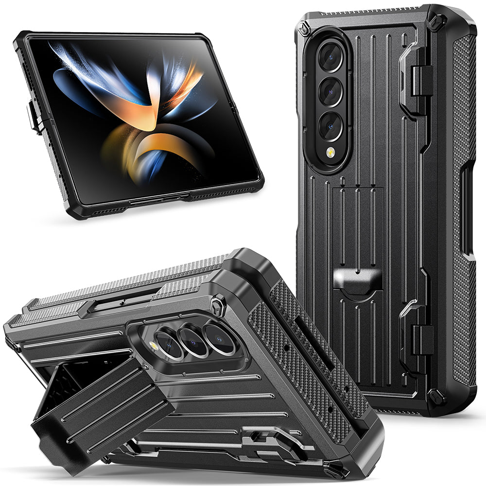 Rugged Mecha Luggage Case for Galaxy Z Fold4 / Fold3 - imhave