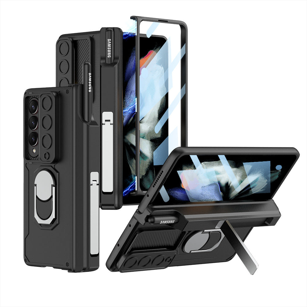 Magnetic Bracket Armor Cover For Samsung Galaxy Z Fold3