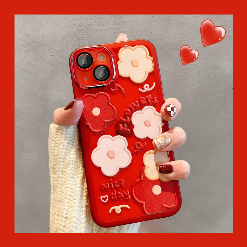 Small Fresh Flower iPhone Case