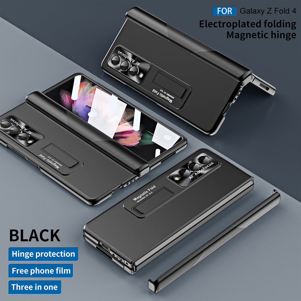 Magnetic Hinge Folding Case For Samsung Galaxy Z Fold3/4