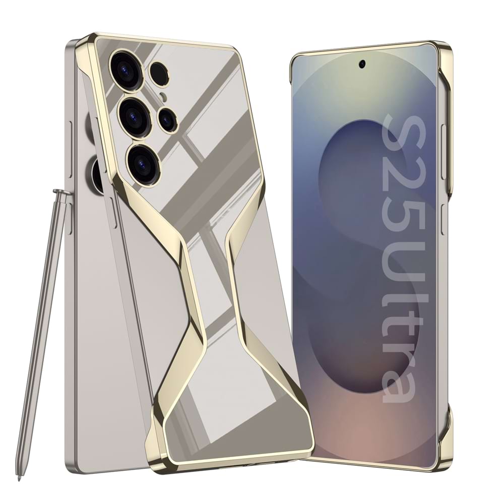 Electroplated Frameless Phone Case For Samsung Galaxy S25 Ultra