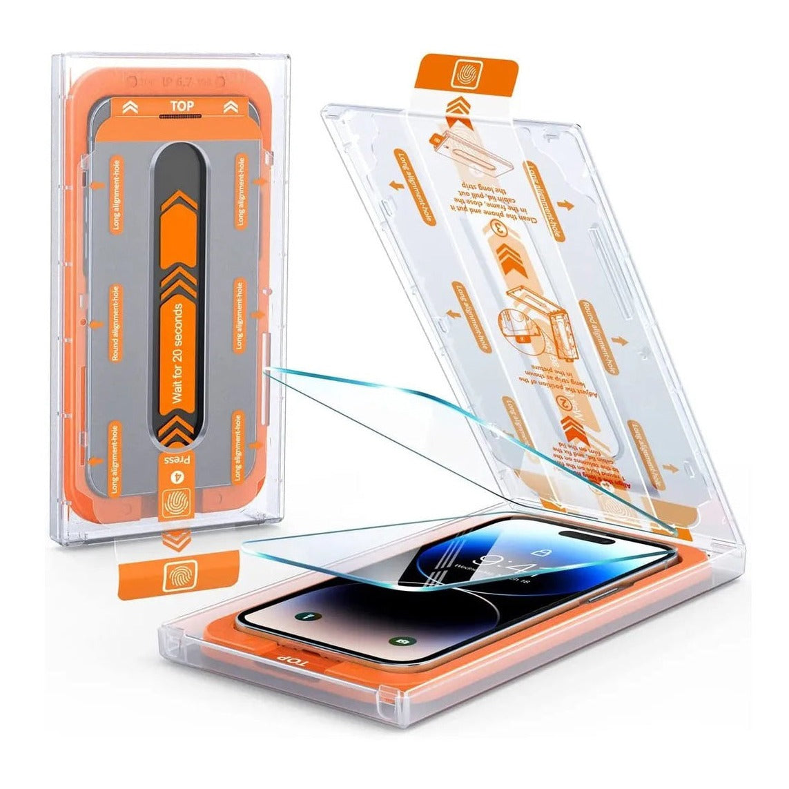 Screen Protector Film With Installation Box For Galaxy S24 / S23 / S22 / S21 Ultra