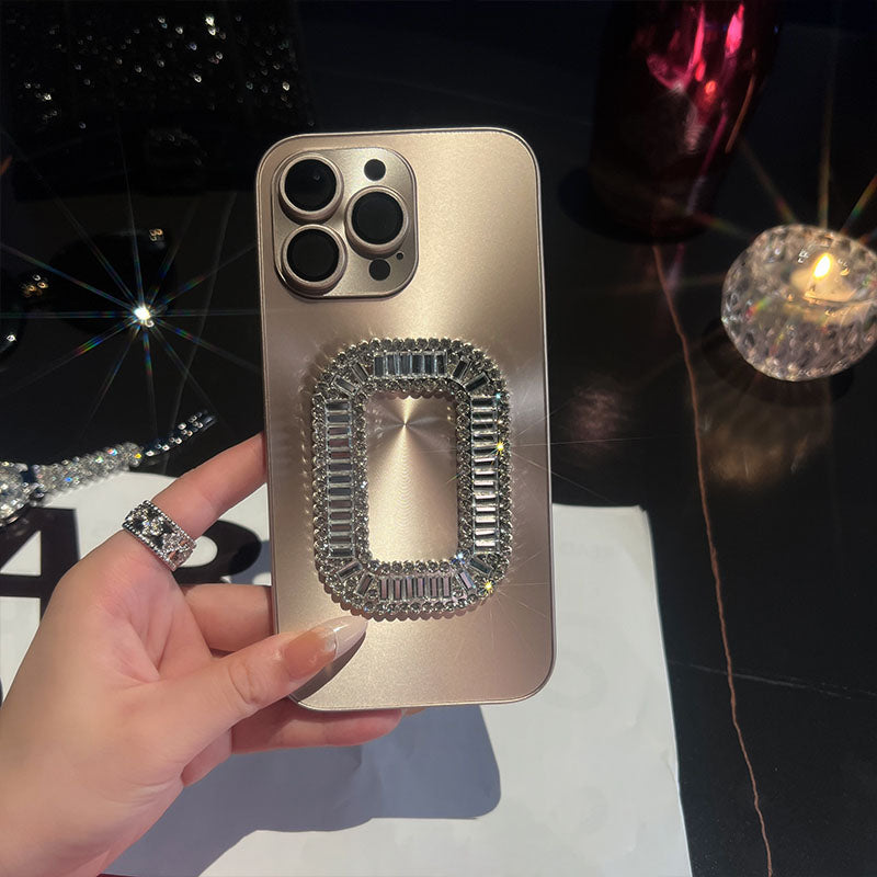 New Luxury Cube Rhinestone iPhone Case