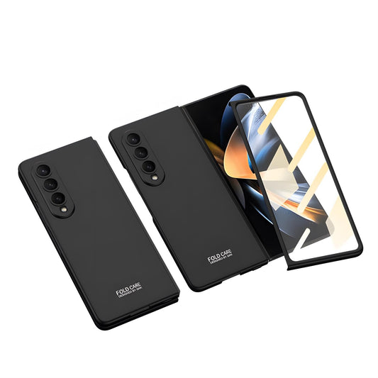 Frosted Ultra-thin Tempered Film Integration Case for Galaxy Z Fold4