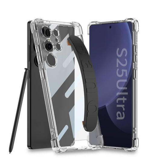 Wrist Strap Shockproof Case for Galaxy S23 Ultra