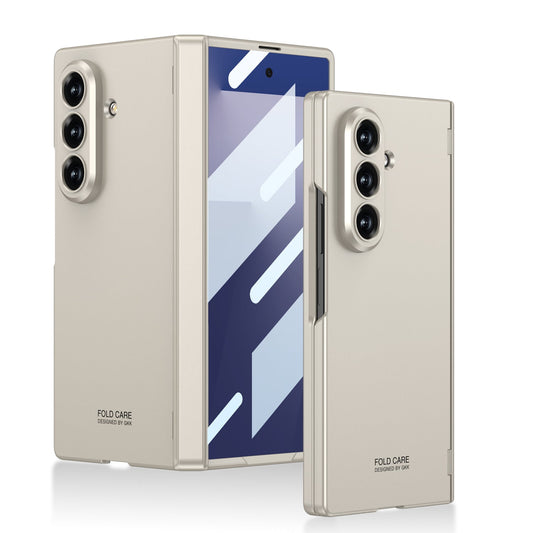 Frosted Ultra-thin Tempered Film Integration Hinge Protection Case for Galaxy Z Fold7