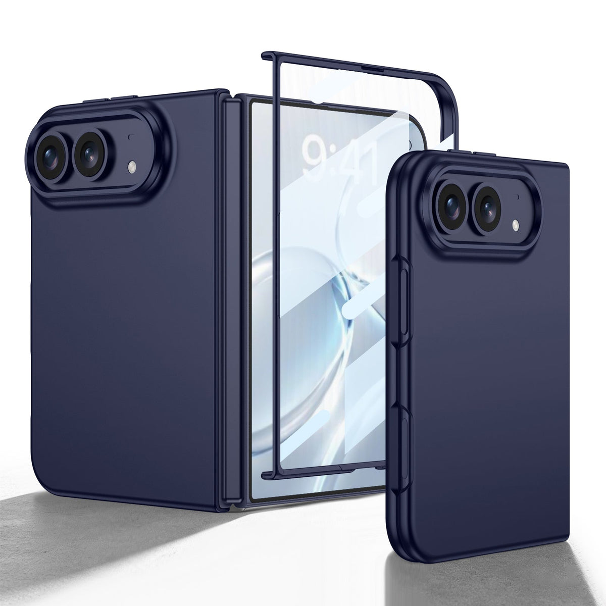 iPhone Duo  | Slim Full?Coverage Phone Case Built-in Tempered Glass Film