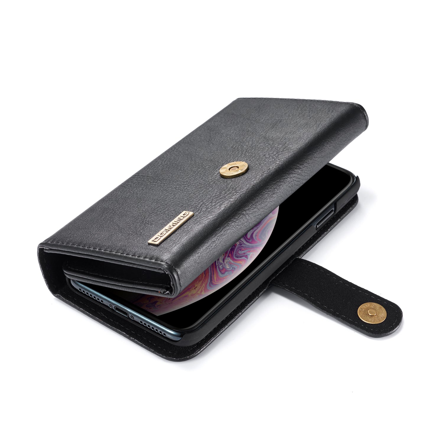 Multifunctional Wallet Card holder Leather Case for iPhone X/XR/XS/XS MAX - imhave