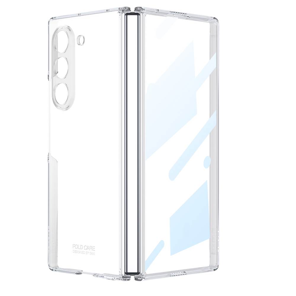 Electroplating Screen Protector Film Integrated Case for Samsung Galaxy Z Fold6