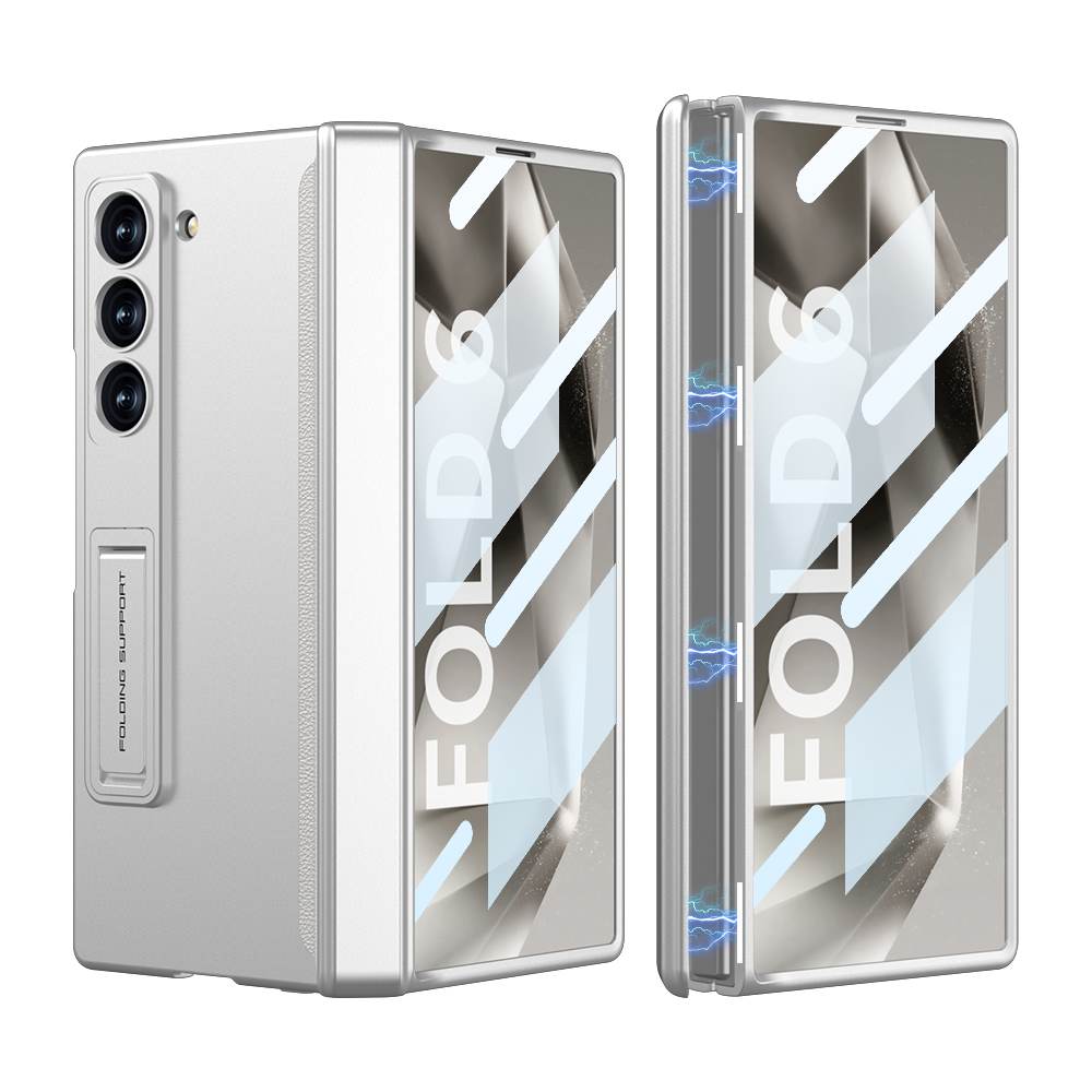 Magnetic Hinge Stand Screen Protector integration Case for Galaxy Z Fold6